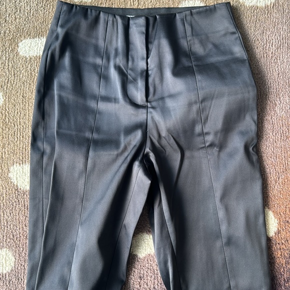 Black Satin Pants - Picture 3 of 9